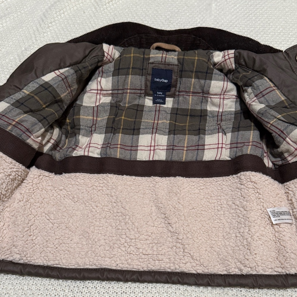 Brown Button-Up Jacket - Picture 3 of 3